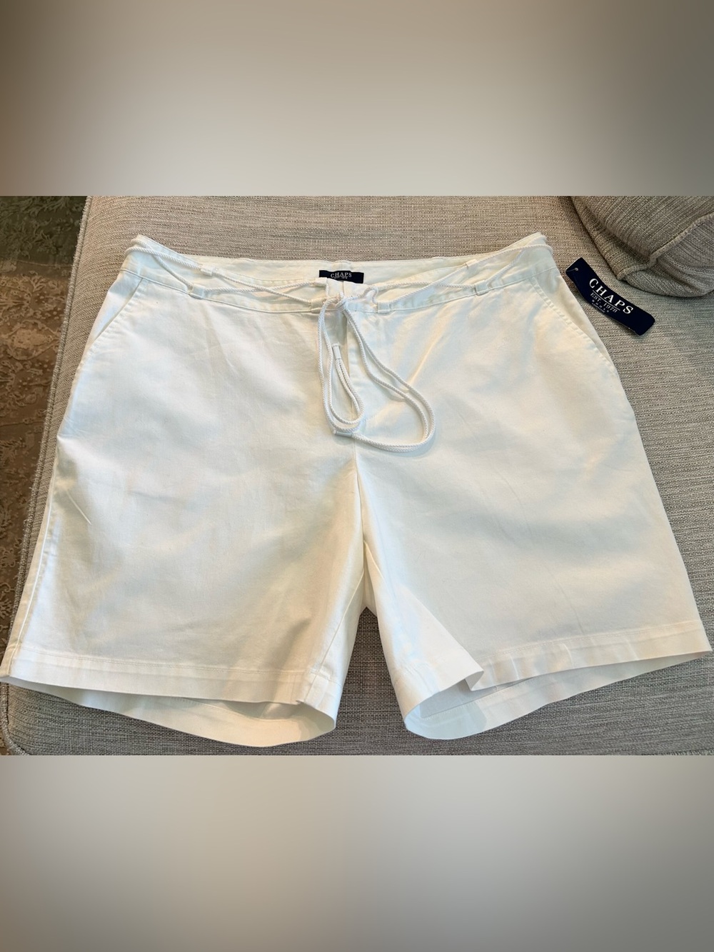 Chaps shorts with rope tie 16W~NWT